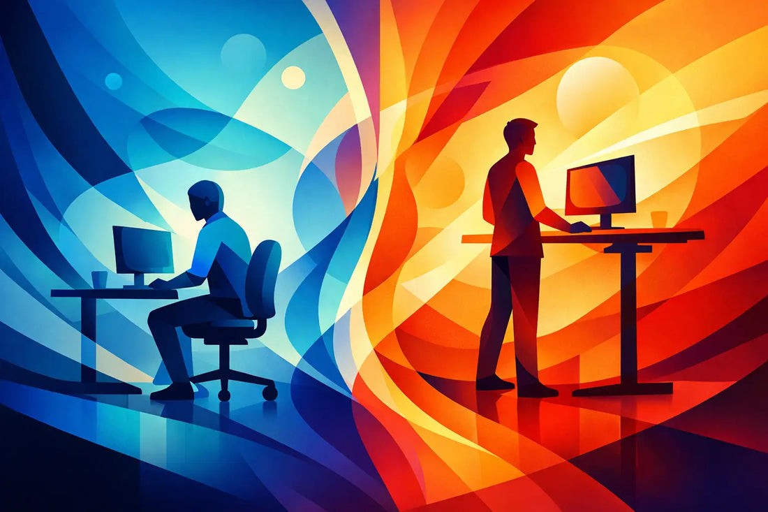 How to Alternate Sitting Standing at Work