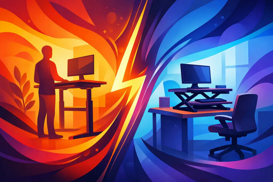 Standing Desk vs Converter for Working at Home