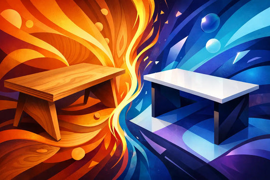 Plywood Desk vs Laminate Desk