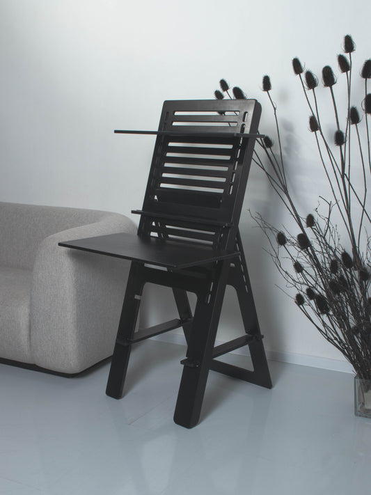 Focusdesk — Charcoal Black